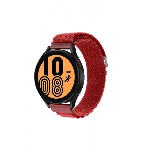Newface Watch 20mm KR410 Kumaş Kordon - Kırmızı Newface Watch 20mm KR410 Kumaş Kordon - Kırmızı