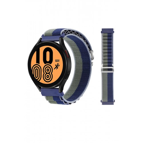 Newface Watch 20mm KR410 Kumaş Kordon - Lacivert-Yeşil Newface Watch 20mm KR410 Kumaş Kordon - Lacivert-Yeşil