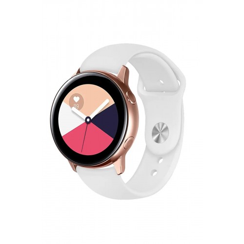 Newface Watch 22mm Klasik Kordon - Beyaz Newface Watch 22mm Klasik Kordon - Beyaz