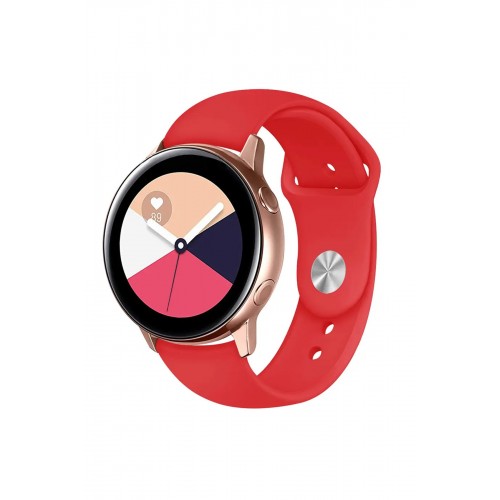 Newface Watch 22mm Klasik Kordon - Kırmızı Newface Watch 22mm Klasik Kordon - Kırmızı