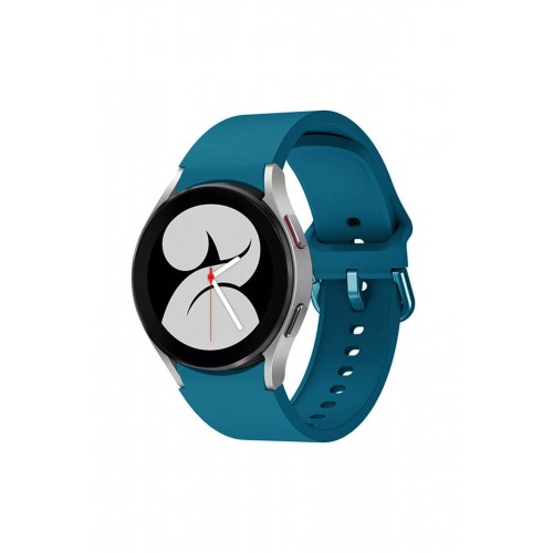 Newface Samsung Galaxy Watch 4 Klasik Kordon - Petrol Mavisi Newface Samsung Galaxy Watch 4 Klasik Kordon - Petrol Mavisi