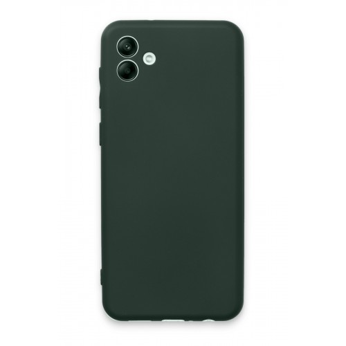 Newface Samsung Galaxy A04E Kılıf First Silikon - Koyu Yeşil Newface Samsung Galaxy A04E Kılıf First Silikon - Koyu Yeşil
