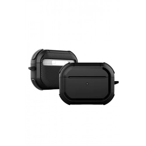 Newface Airpods 3 (3.nesil) Tank Kılıf - Siyah Newface Airpods 3 (3.nesil) Tank Kılıf - Siyah