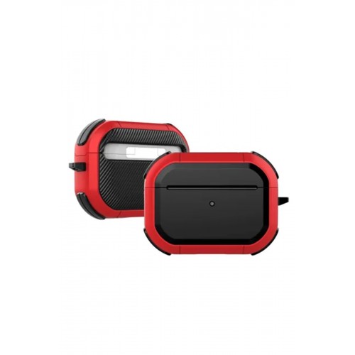 Newface Airpods 3 (3.nesil) Tank Kılıf - Kırmızı Newface Airpods 3 (3.nesil) Tank Kılıf - Kırmızı