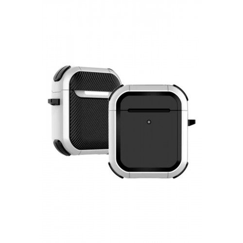 Newface Airpods (1.nesil) Tank Kılıf - Beyaz Newface Airpods (1.nesil) Tank Kılıf - Beyaz