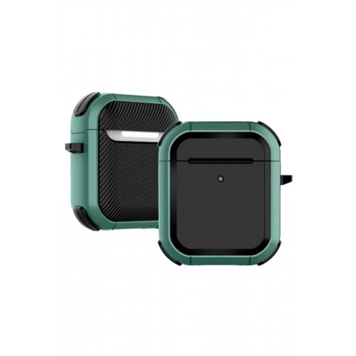 Newface Airpods (1.nesil) Tank Kılıf - Yeşil Newface Airpods (1.nesil) Tank Kılıf - Yeşil
