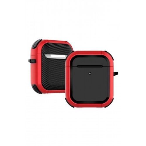 Newface Airpods 2 (2.nesil) Tank Kılıf - Kırmızı Newface Airpods 2 (2.nesil) Tank Kılıf - Kırmızı