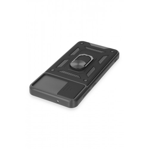 Newface Samsung Galaxy A04E Kılıf Pars Lens Yüzüklü Silikon - Siyah Newface Samsung Galaxy A04E Kılıf Pars Lens Yüzüklü Silikon - Siyah