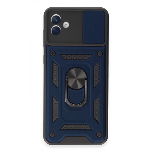 Newface Samsung Galaxy A04E Kılıf Pars Lens Yüzüklü Silikon - Lacivert Newface Samsung Galaxy A04E Kılıf Pars Lens Yüzüklü Silikon - Lacivert