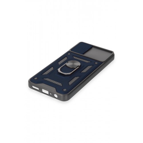 Newface Samsung Galaxy A04E Kılıf Pars Lens Yüzüklü Silikon - Lacivert Newface Samsung Galaxy A04E Kılıf Pars Lens Yüzüklü Silikon - Lacivert