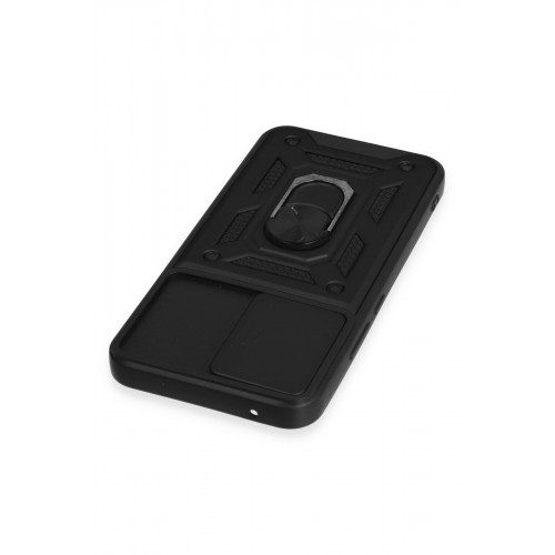 Newface Samsung Galaxy A34 5G Kılıf Pars Lens Yüzüklü Silikon - Siyah Newface Samsung Galaxy A34 5G Kılıf Pars Lens Yüzüklü Silikon - Siyah