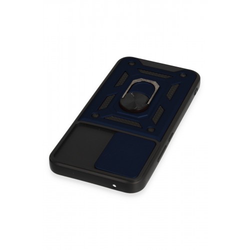 Newface Samsung Galaxy A34 5G Kılıf Pars Lens Yüzüklü Silikon - Lacivert Newface Samsung Galaxy A34 5G Kılıf Pars Lens Yüzüklü Silikon - Lacivert