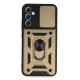 Newface Samsung Galaxy A34 5G Kılıf Pars Lens Yüzüklü Silikon - Gold Newface Samsung Galaxy A34 5G Kılıf Pars Lens Yüzüklü Silikon - Gold