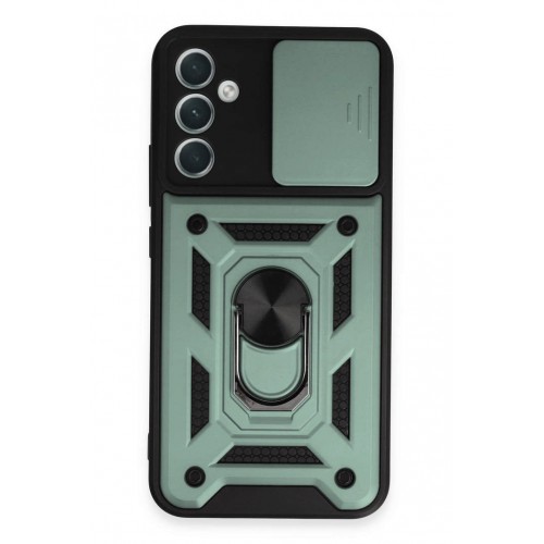 Newface Samsung Galaxy A34 5G Kılıf Pars Lens Yüzüklü Silikon - Yeşil Newface Samsung Galaxy A34 5G Kılıf Pars Lens Yüzüklü Silikon - Yeşil