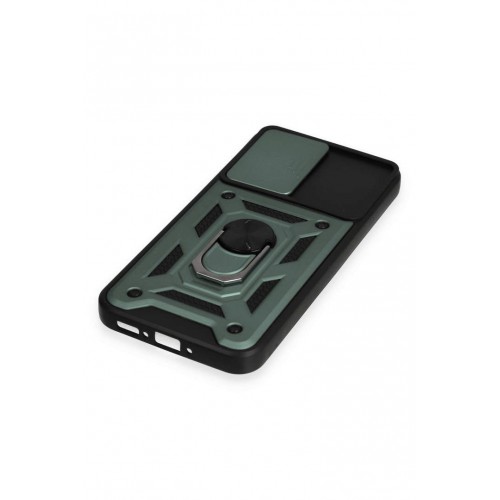 Newface Samsung Galaxy A34 5G Kılıf Pars Lens Yüzüklü Silikon - Yeşil Newface Samsung Galaxy A34 5G Kılıf Pars Lens Yüzüklü Silikon - Yeşil