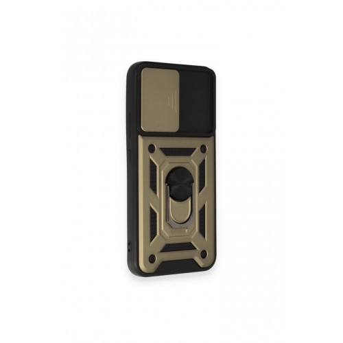 Newface Samsung Galaxy A54 5G Kılıf Pars Lens Yüzüklü Silikon - Gold Newface Samsung Galaxy A54 5G Kılıf Pars Lens Yüzüklü Silikon - Gold