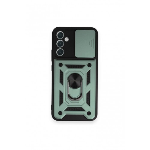 Newface Samsung Galaxy A54 5G Kılıf Pars Lens Yüzüklü Silikon - Yeşil Newface Samsung Galaxy A54 5G Kılıf Pars Lens Yüzüklü Silikon - Yeşil