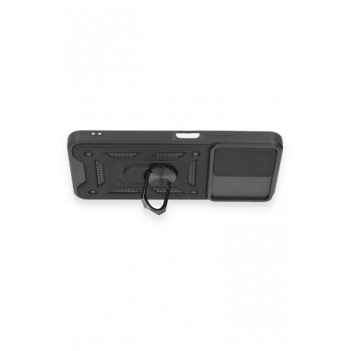Newface Xiaomi Redmi Note 12 4G Kılıf Pars Lens Yüzüklü Silikon - Siyah Newface Xiaomi Redmi Note 12 4G Kılıf Pars Lens Yüzüklü Silikon - Siyah