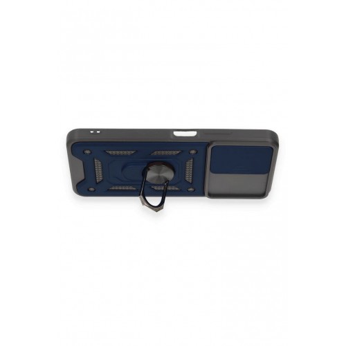 Newface Xiaomi Redmi Note 12 4G Kılıf Pars Lens Yüzüklü Silikon - Lacivert Newface Xiaomi Redmi Note 12 4G Kılıf Pars Lens Yüzüklü Silikon - Lacivert