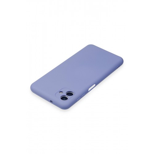 Newface Samsung Galaxy A04E Kılıf Nano içi Kadife Silikon - Lila Newface Samsung Galaxy A04E Kılıf Nano içi Kadife Silikon - Lila