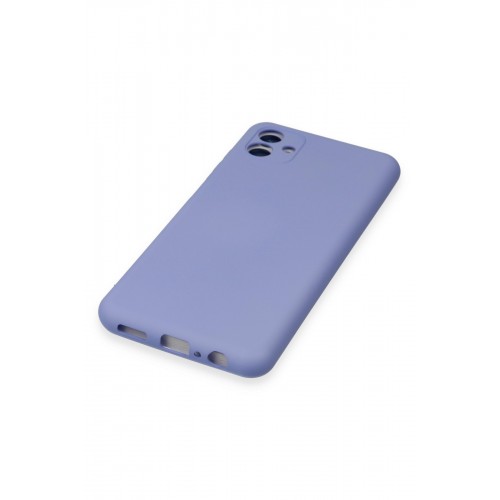 Newface Samsung Galaxy A04E Kılıf Nano içi Kadife Silikon - Lila Newface Samsung Galaxy A04E Kılıf Nano içi Kadife Silikon - Lila