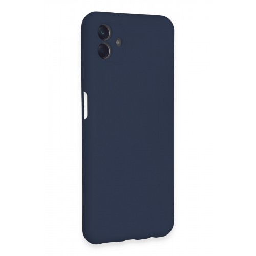 Newface Samsung Galaxy A04E Kılıf Nano içi Kadife Silikon - Lacivert Newface Samsung Galaxy A04E Kılıf Nano içi Kadife Silikon - Lacivert