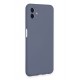 Newface Samsung Galaxy A04E Kılıf Nano içi Kadife Silikon - Gri Newface Samsung Galaxy A04E Kılıf Nano içi Kadife Silikon - Gri