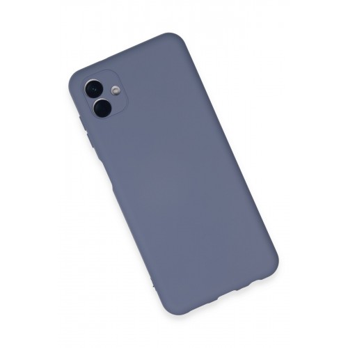 Newface Samsung Galaxy A04E Kılıf Nano içi Kadife Silikon - Gri Newface Samsung Galaxy A04E Kılıf Nano içi Kadife Silikon - Gri