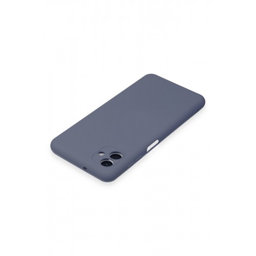 Newface Samsung Galaxy A04E Kılıf Nano içi Kadife Silikon - Gri Newface Samsung Galaxy A04E Kılıf Nano içi Kadife Silikon - Gri