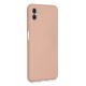 Newface Samsung Galaxy A04E Kılıf Nano içi Kadife Silikon - Pudra Newface Samsung Galaxy A04E Kılıf Nano içi Kadife Silikon - Pudra