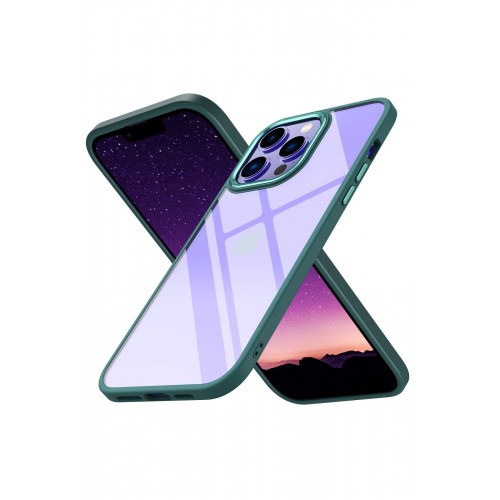 Newface iPhone 14 Pro Max Kılıf Power Silikon - Koyu Yeşil Newface iPhone 14 Pro Max Kılıf Power Silikon - Koyu Yeşil