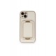 Newface iPhone 14 Kılıf Coco Elit Kapak - Beyaz Newface iPhone 14 Kılıf Coco Elit Kapak - Beyaz