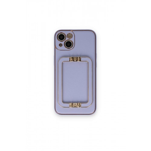 Newface iPhone 14 Kılıf Coco Elit Kapak - Lila