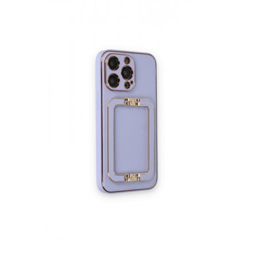 Newface iPhone 14 Pro Kılıf Coco Elit Kapak - Lila Newface iPhone 14 Pro Kılıf Coco Elit Kapak - Lila