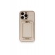 Newface iPhone 14 Pro Kılıf Coco Elit Kapak - Gold Newface iPhone 14 Pro Kılıf Coco Elit Kapak - Gold