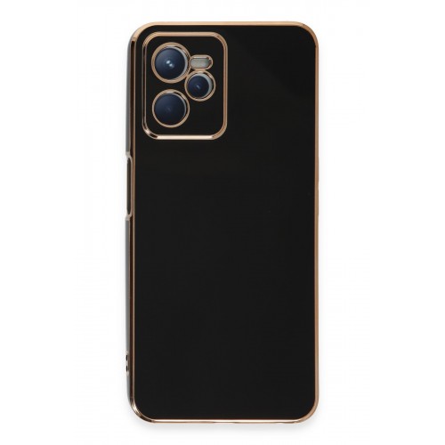 Newface Realme C35 Kılıf Volet Silikon - Siyah Newface Realme C35 Kılıf Volet Silikon - Siyah