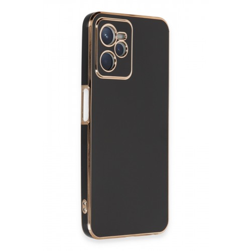Newface Realme C35 Kılıf Volet Silikon - Siyah Newface Realme C35 Kılıf Volet Silikon - Siyah