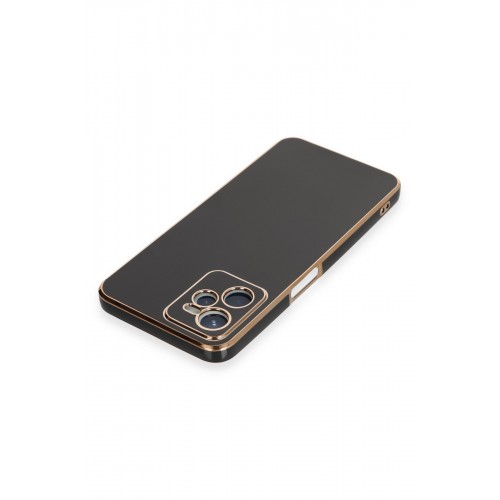 Newface Realme C35 Kılıf Volet Silikon - Siyah Newface Realme C35 Kılıf Volet Silikon - Siyah