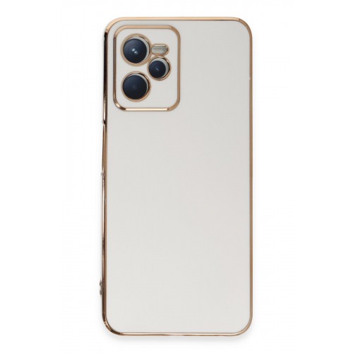 Newface Realme C35 Kılıf Volet Silikon - Beyaz Newface Realme C35 Kılıf Volet Silikon - Beyaz