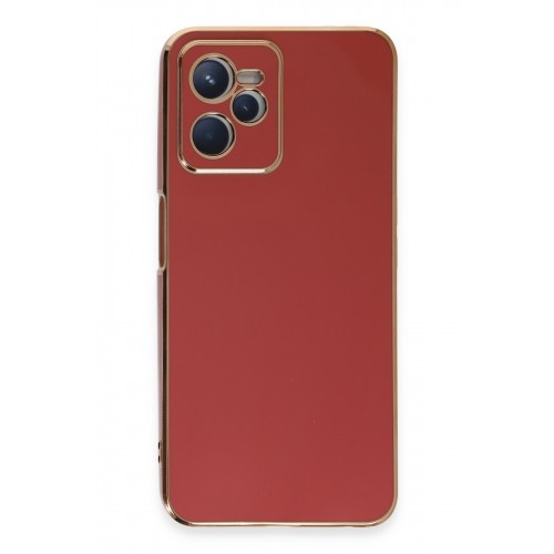 Newface Realme C35 Kılıf Volet Silikon - Kırmızı Newface Realme C35 Kılıf Volet Silikon - Kırmızı