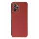 Newface Realme C35 Kılıf Volet Silikon - Kırmızı Newface Realme C35 Kılıf Volet Silikon - Kırmızı