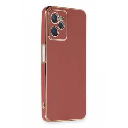 Newface Realme C35 Kılıf Volet Silikon - Kırmızı Newface Realme C35 Kılıf Volet Silikon - Kırmızı