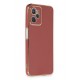 Newface Realme C35 Kılıf Volet Silikon - Kırmızı Newface Realme C35 Kılıf Volet Silikon - Kırmızı