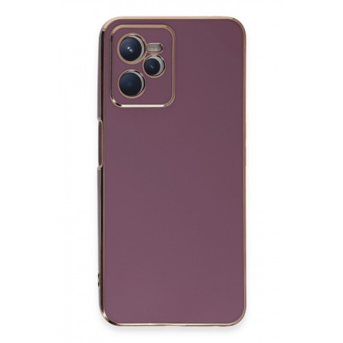 Newface Realme C35 Kılıf Volet Silikon - Mor Newface Realme C35 Kılıf Volet Silikon - Mor
