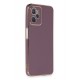 Newface Realme C35 Kılıf Volet Silikon - Mor Newface Realme C35 Kılıf Volet Silikon - Mor