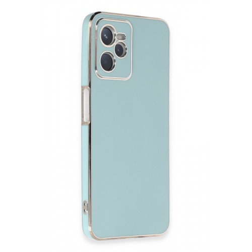 Newface Realme C35 Kılıf Volet Silikon - Açık Yeşil Newface Realme C35 Kılıf Volet Silikon - Açık Yeşil