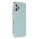 Newface Realme C35 Kılıf Volet Silikon - Açık Yeşil Newface Realme C35 Kılıf Volet Silikon - Açık Yeşil