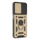 Newface Realme C35 Kılıf Pars Lens Yüzüklü Silikon - Gold Newface Realme C35 Kılıf Pars Lens Yüzüklü Silikon - Gold