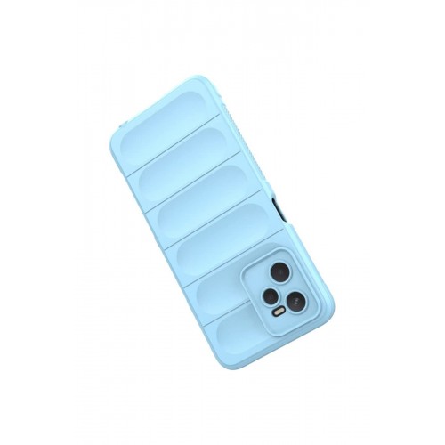 Newface Realme C35 Kılıf Optimum Silikon - Sky Blue Newface Realme C35 Kılıf Optimum Silikon - Sky Blue