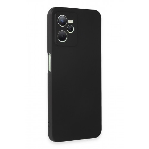 Newface Realme C35 Kılıf First Silikon - Siyah Newface Realme C35 Kılıf First Silikon - Siyah